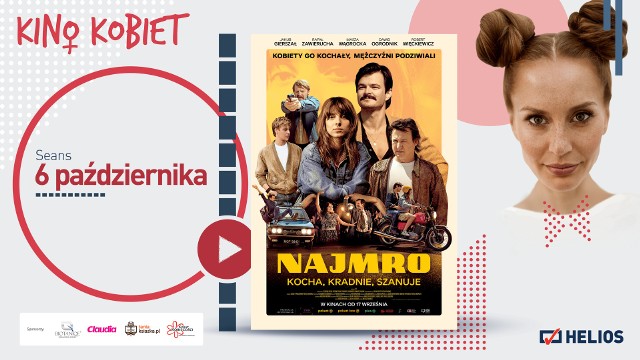 Kino Kobiet w środę 6 października zaprasza panie na seans “Najmro. Kocha, kradnie, szanuje”.