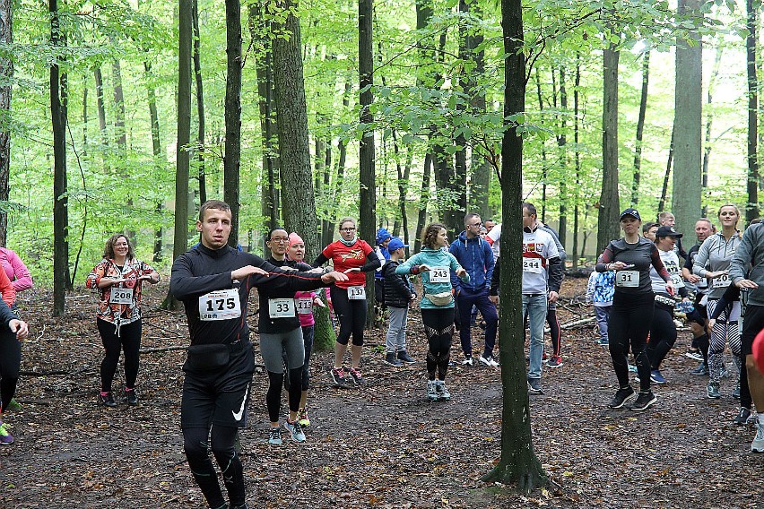 Bieg "Prześcignąć Raka" w Lesie Łagiewnickim FOTO