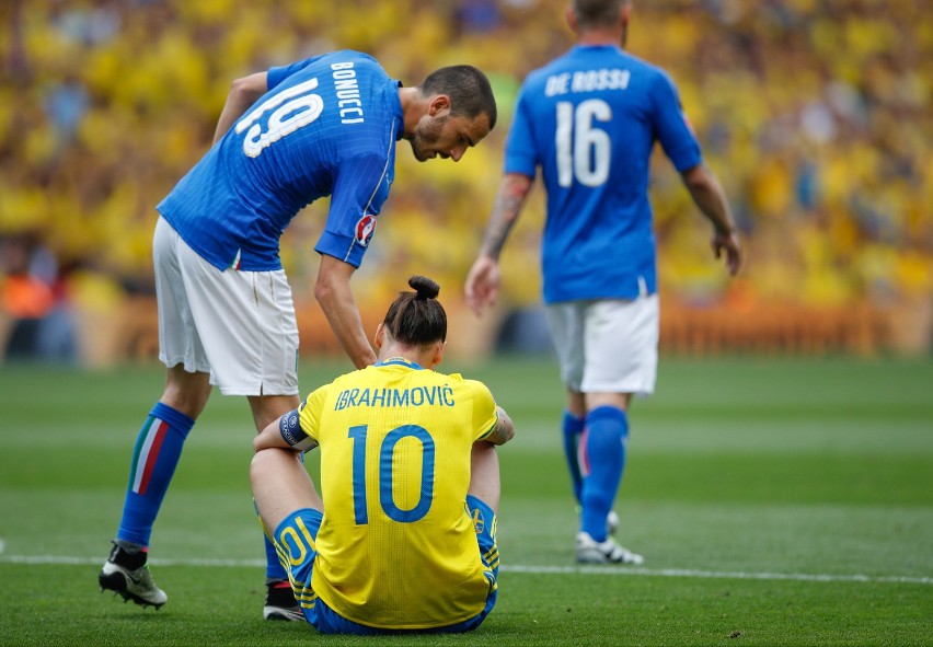 Zdjęcia z meczu Włochy - Szwecja