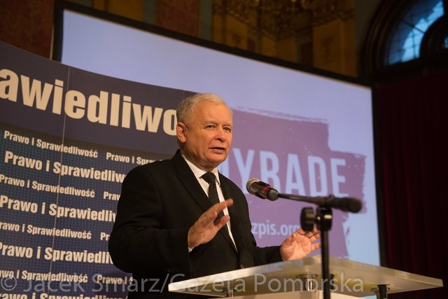 Dzisiaj prezes PiS był w regionie, odwiedził Bydgoszcz, był też w Toruniu.