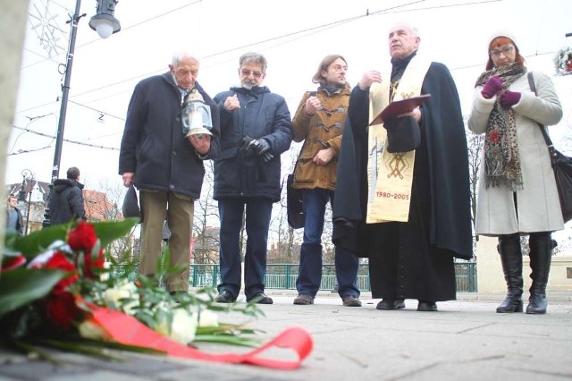 Rocznica stanu wojennego w Poznaniu: Uczczono pamięć dziennikarza