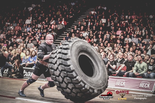 Mateusz Kieliszkowski zajął drugie miejsce w mistrzostwach Europy. Teraz przygotowuje się na start w mistrzostwach świata - World's Strongest Man 2019.