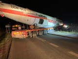 Pod Włocławkiem, w pobliżu lotniska w Kruszynie, pojawił się Tupolew 134. Maszyna trafi do muzeum [zdjęcia]