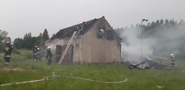 Pożar w Myślimierzu