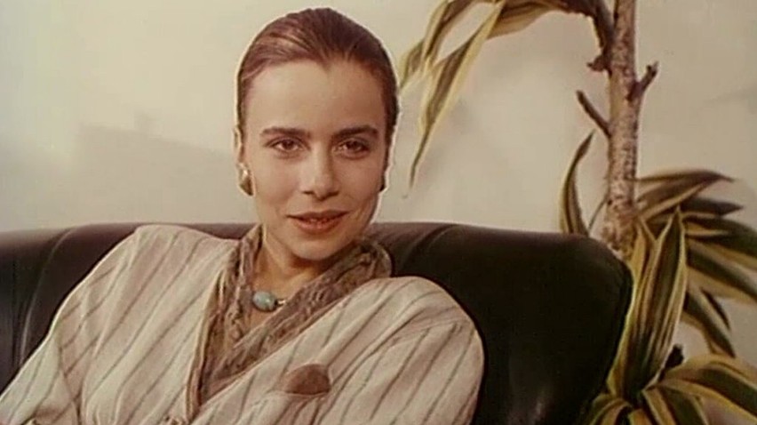 Rok 1993. Agata Kulesza w filmie "Człowiek z..."....