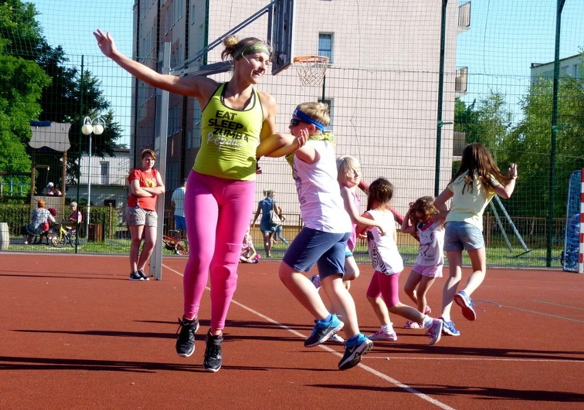 Zumba Kids na orliku w Świeciu