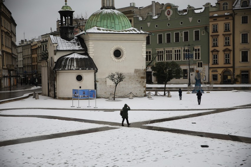 Zima w Krakowie