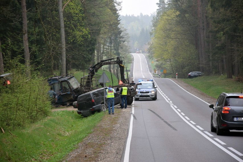 Wypadek koło Kowalewic