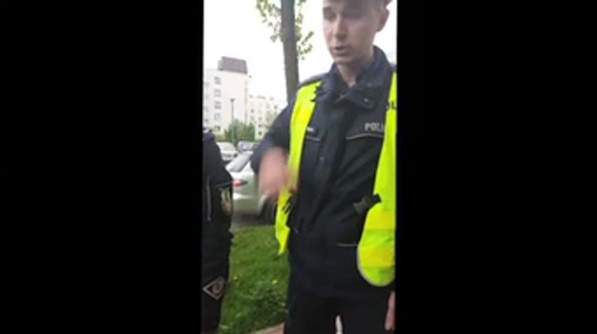 Policjanci napadli na rodzinę w Częstochowie? Policja ujawnia nagranie z zatrzymania WIDEO