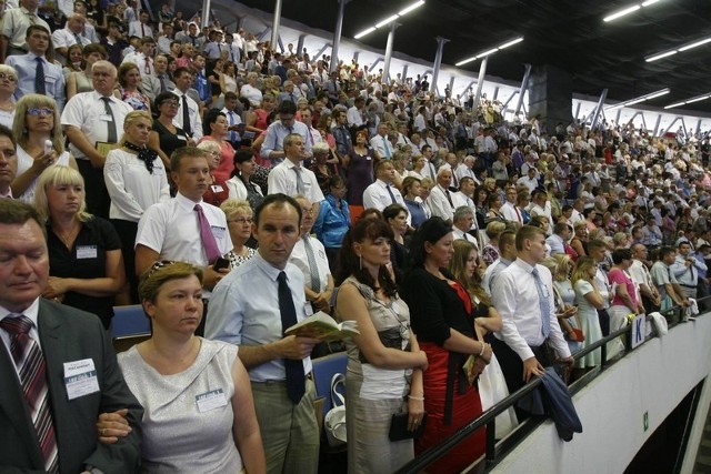 Kongres Świadków Jehowy w Katowicach 19 lipca 