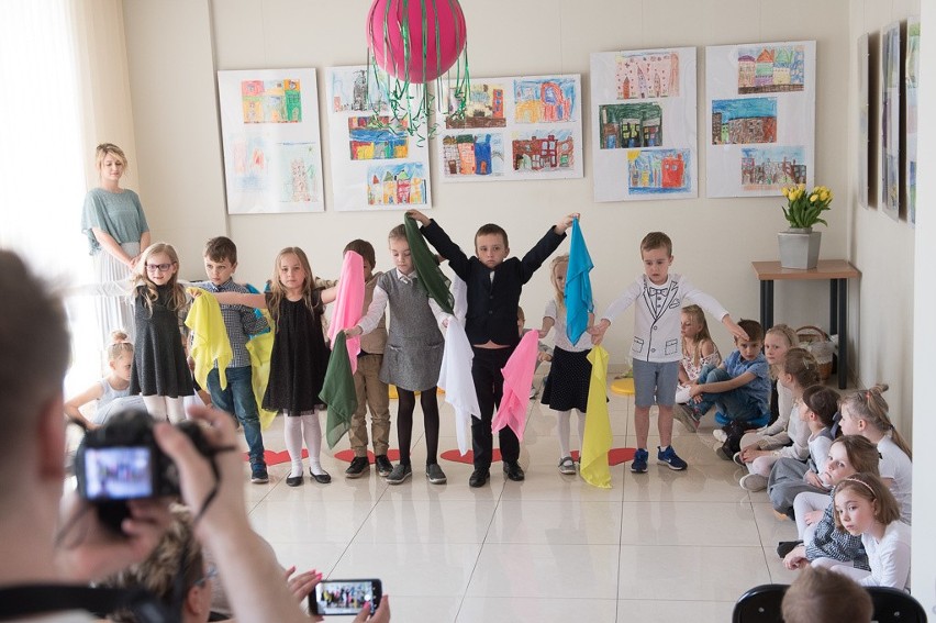 "Toruń - to moje miasto". Wystawa dzieci z Przedszkola Miejskiego nr 5
