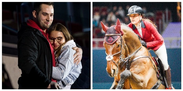 Piotr i Julia wyznali sobie miłość podczas rozgrywanych w Ergo Arenie zawodów jeździeckich Cavaliadav 2022