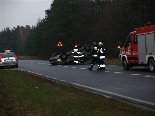 Wypadek w Laskowcu