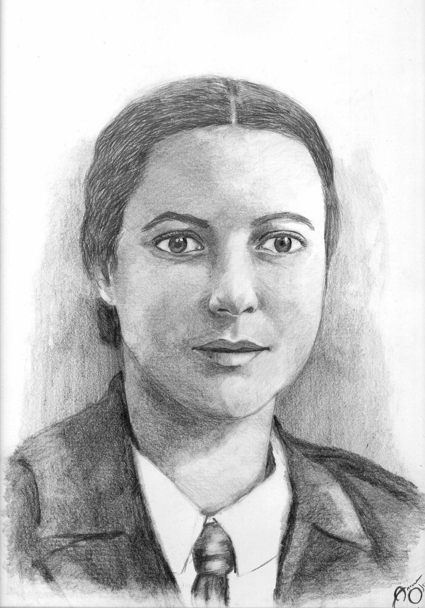 Portret Karoliny Lee autorstwa Anny Olszewskiej