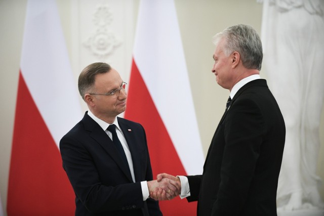 Prezydent Litwy podziękował prezydentowi Andrzejowi Dudzie.