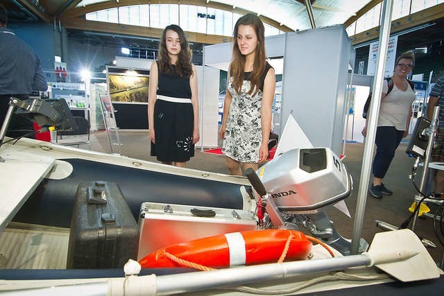 Podczas targów WaterWays EXPO 2014 zwiedzający obejrzeć mogą m.in. nowoczesny sprzęt pływający