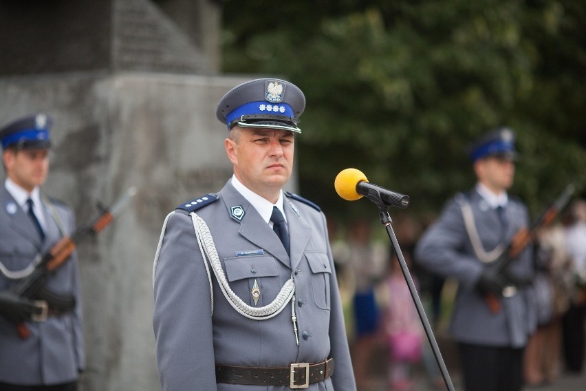 Obchody Święta Policji pod Łódzkim Domem Kultury