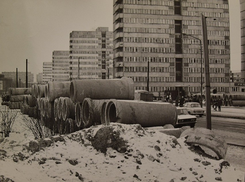 10 stycznia 1981 roku, przebudowa ulicy Legnickiej. Ulica...