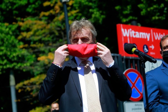 29.05.2020 warszawa premier zapowiada powrot kibicow na stadiony - konferencja prasowan/z zbigniew boniekfot. adam jankowski / polska press