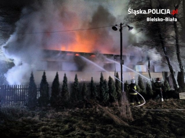 Pożar w Buczkowicach