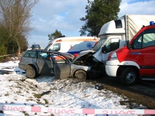 Groźny wypadek koło Dąbrowy Tarnowskiej [ZDJĘCIA]