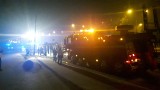 Wypadek w Sosnowcu: autobus uderzył w przydrożny słup. Kierowca zasnął ZDJĘCIA