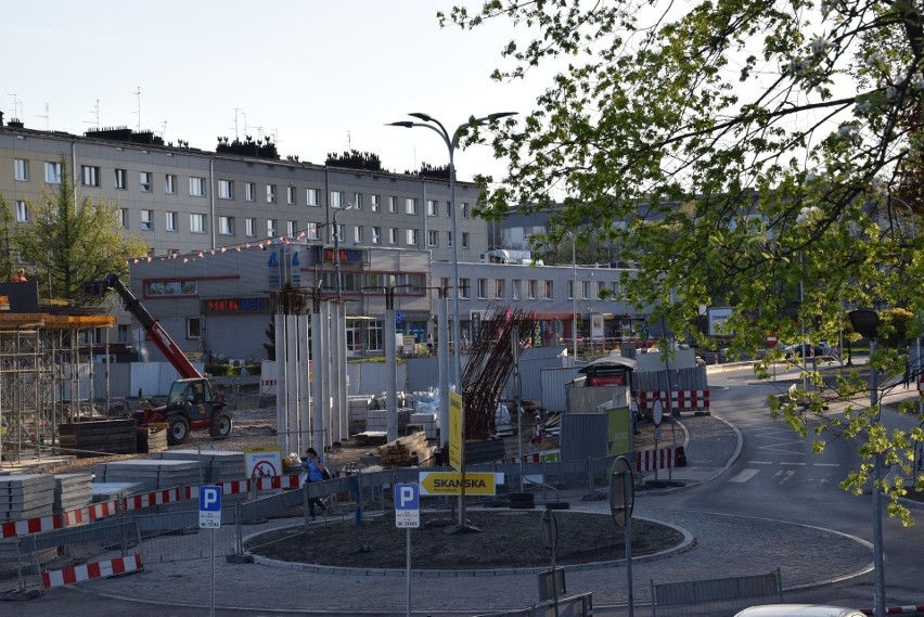 Budowa centrum przesiadkowego Ligota w Katowicach