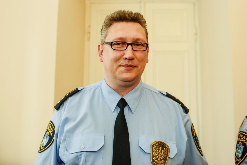 Piotr Draniczarek został uznany za najlepszego strażnika...