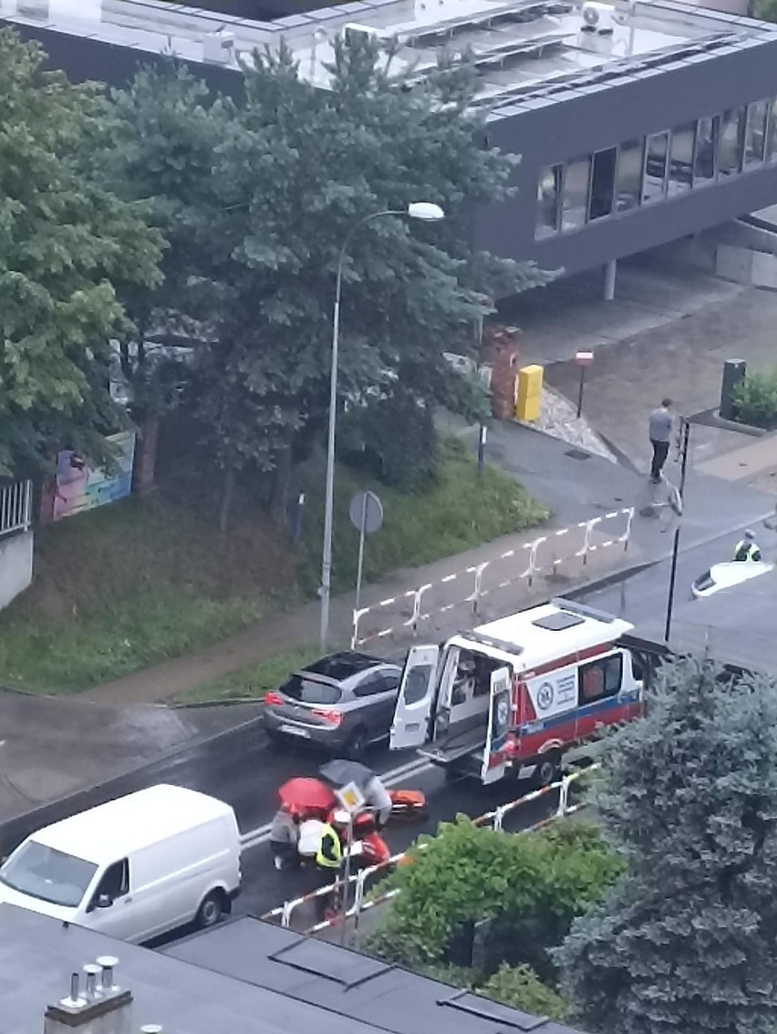 Obrażenia na szczęście nie zagrażały życiu ani zdrowiu...