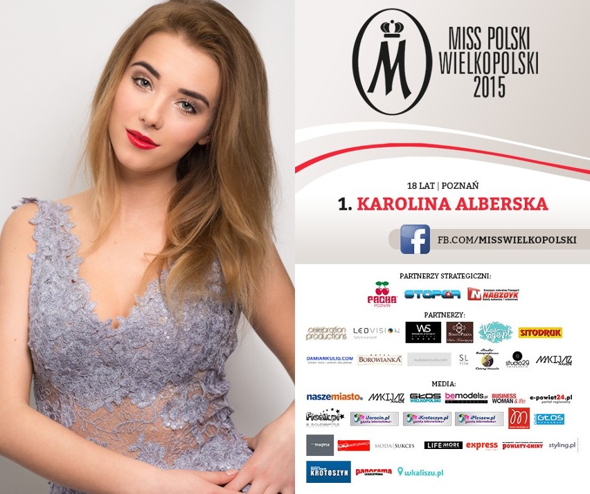 Miss Polski Wielkopolski 2015. Oto kandydatki [ZDJĘCIA]