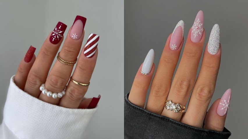 Oto najnowsze trendy na świąteczny manicure! Sprawdź, jakie...