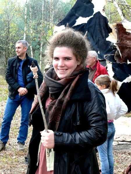 Zuzanna Barc z Warszawy, studentka archeologii, wczuła się w klimat pikniku Rydno.