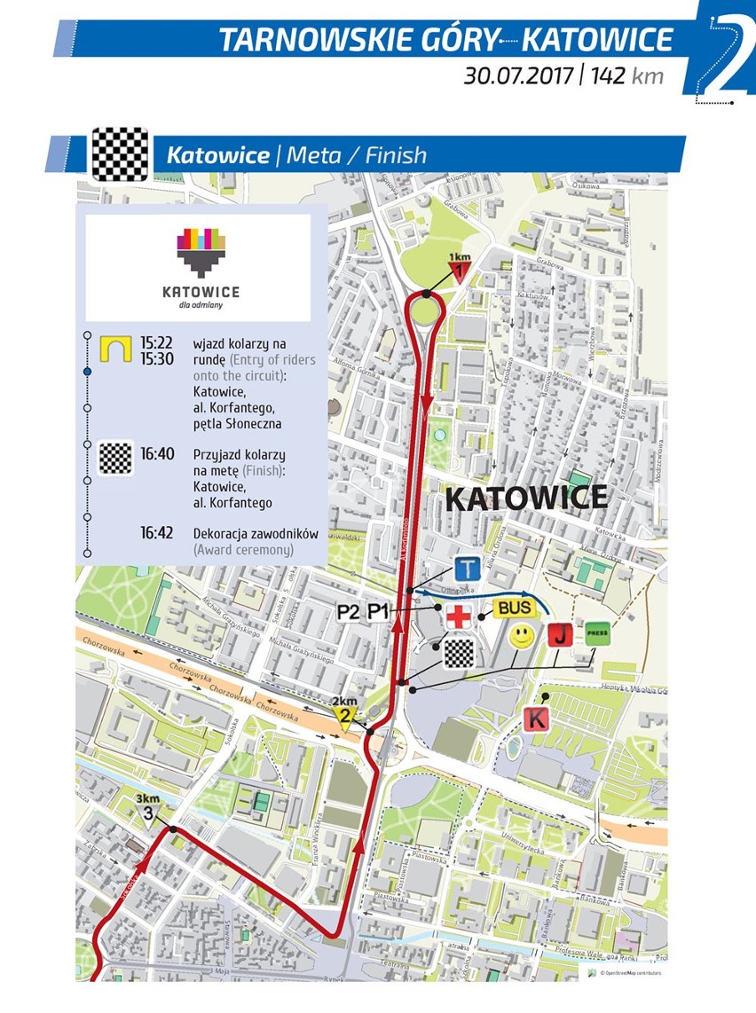 Tour de Pologne 2017, 2. etap: Tarnowskie Góry – Katowice. Sagan faworytem TRASA, GDZIE OGLĄDAĆ