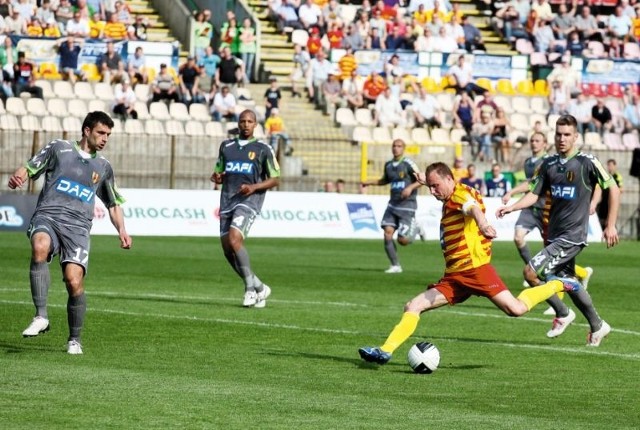 Najskuteczniejszym piłkarzem Jagiellonii Białystok w bieżącym sezonie jest kapitan żółto-czerwonych Tomasz Frankowski, który na swoim koncie ma sześć zdobytych bramek.