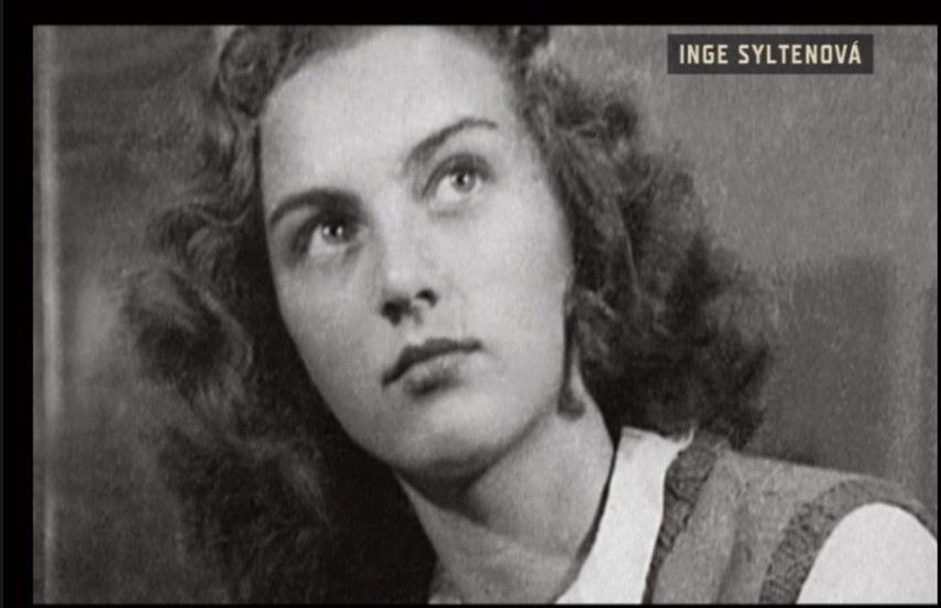 Inge Sylten, młoda Żydówka z Czech, która została wysłana w...