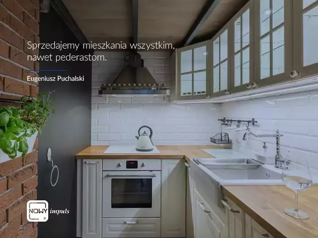 Takim hasłem reklamuje się łódzki deweloper