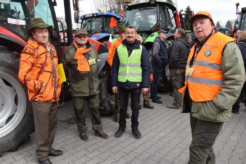 Dzisiejszy protest rolników w powiecie bielskim