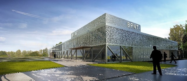 Tak będzie wyglądał jeden z dwóch pierwszych budynków, które staną w białostockim parku naukowo-technologicznym.