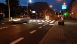 Poznań: "Zebra" z systemem wykrywania pieszych. Pierwsze takie przejście dla pieszych wykonano na zlecenie Rady Osiedla Główna