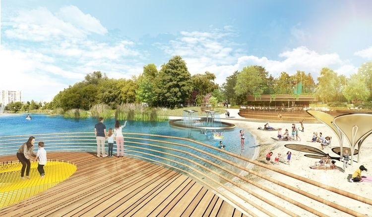Jak wyglądają koncepcje kąpielisk w Parku Centralnym oraz...