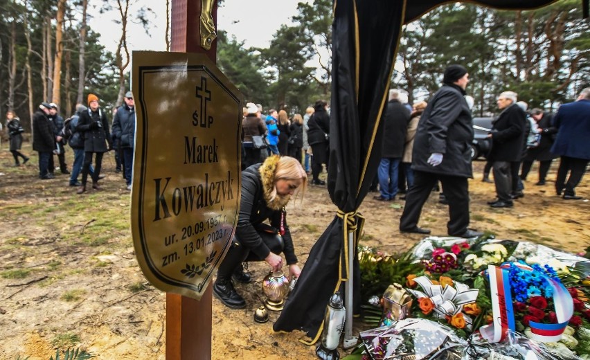 Pogrzeb Marka Kowalczyka odbył się na Cmentarzu Komunalnym...
