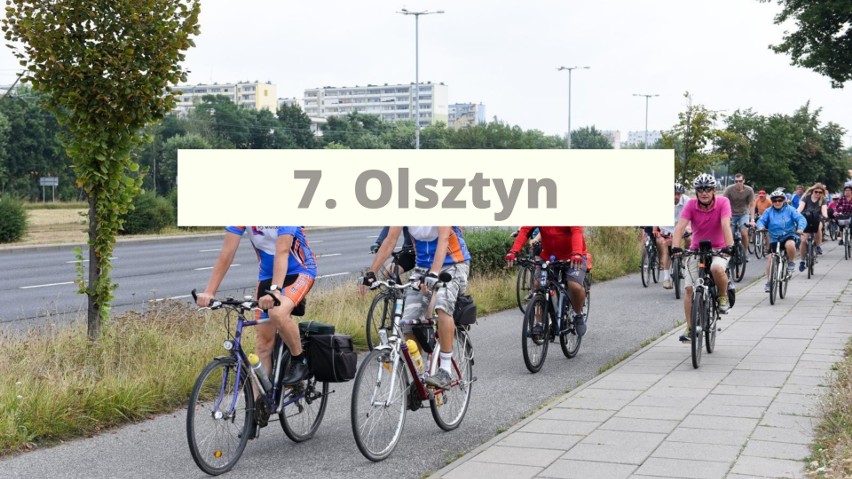 TOP 10. W których miastach przypada najwięcej metrów ścieżek rowerowych na mieszkańca? Zaskakujący ranking! 
