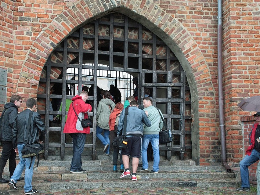 Grudziądzki spacer fotograficzny w deszczu