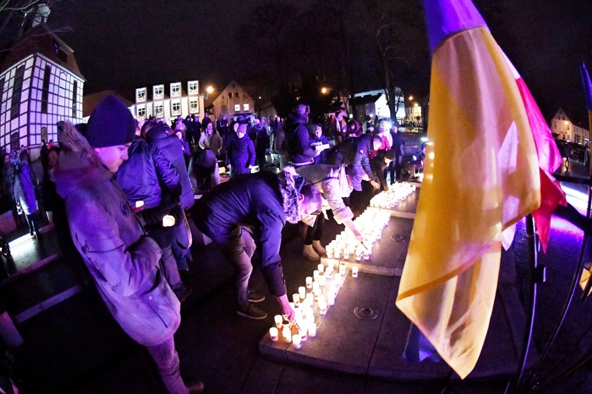 Milczący protest przeciw wojnie w Ukrainie, 24 lutego 2023...