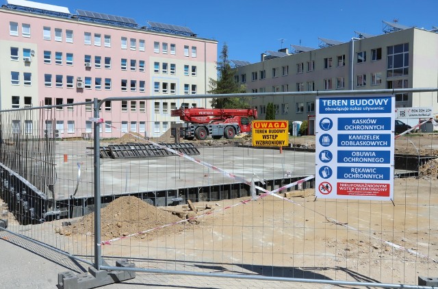 Są już fundamenty nowej części oddziału ratunkowego Radomskiego Szpitala Specjalistycznego.