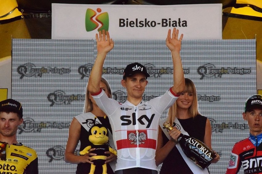 Michał Kwiatkowski wygrał etap Tour de Pologne w Bielsku-Białej. Polak umocnił się na pozycji lidera