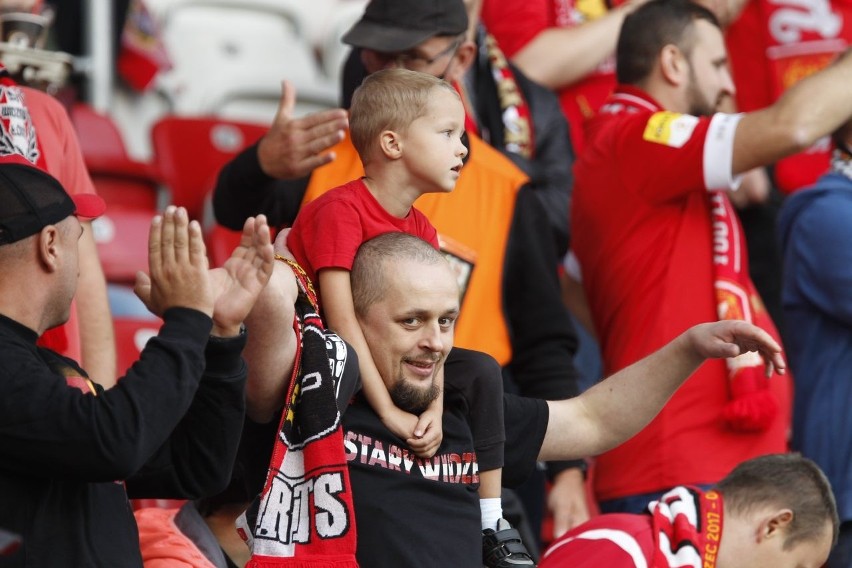 Widzew Górnik Polkowice - kibice na meczu znów byli 12 zawodnikiem 