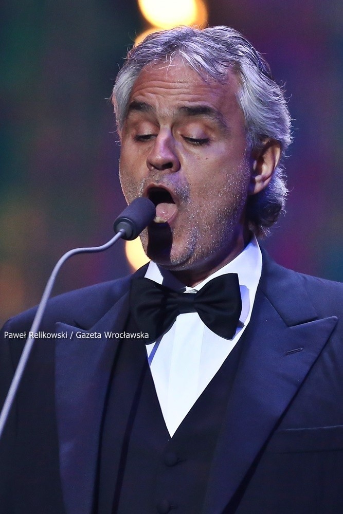 Andrea Bocelli wystąpił na Stadionie Wrocław (ZDJĘCIA)