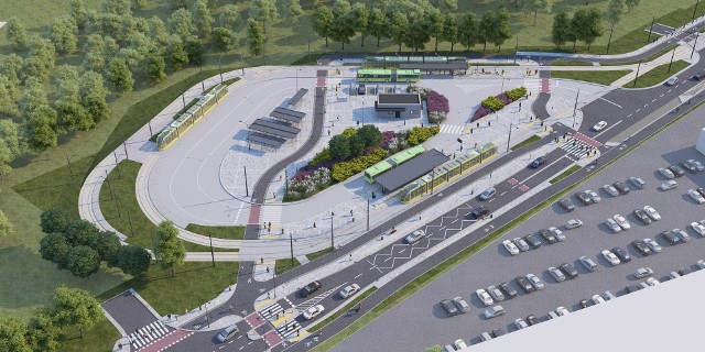 Poznańskie Inwestycje Miejskie rozpisały przetarg na na przebudowę ulicy Unii Lubelskiej wraz z budową nowej trasy tramwajowej z pętlą tramwajowo-autobusową.