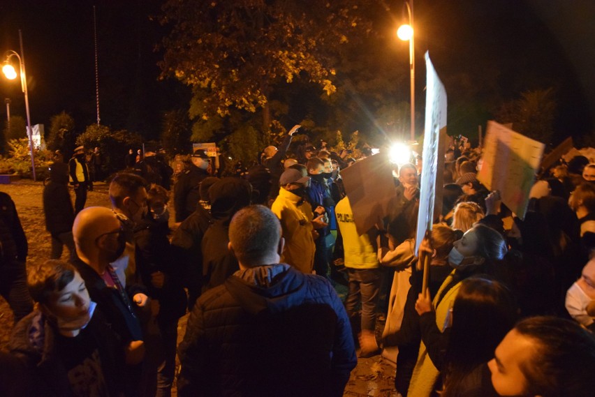 Podczas protestu pod Jasną Góra policja użyła gazu